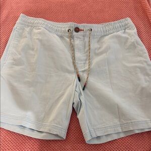 George Light Blue Men's Flat Front Shorts